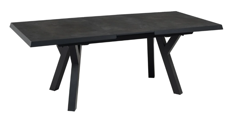 Negro Tisch 163/203x93 cm