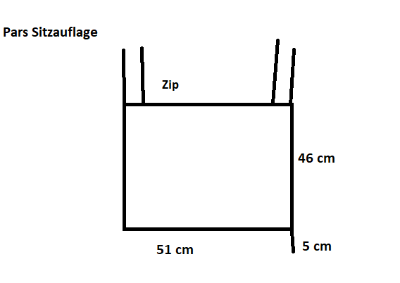 Sitzauflage Pars