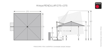 Knirps Pendular 275x275
