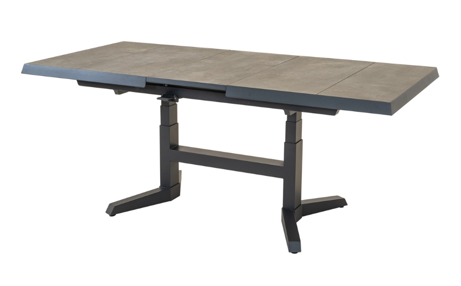 Ausziehtisch verstellbar Murcia Negro