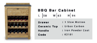 BBQ Bar Cabinet