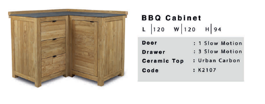 BBQ Eck Cabinet