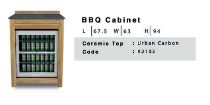 BBQ Kühlschrank Cabinet