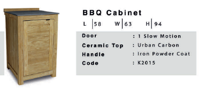 BBQ Cabinet 1 Tür