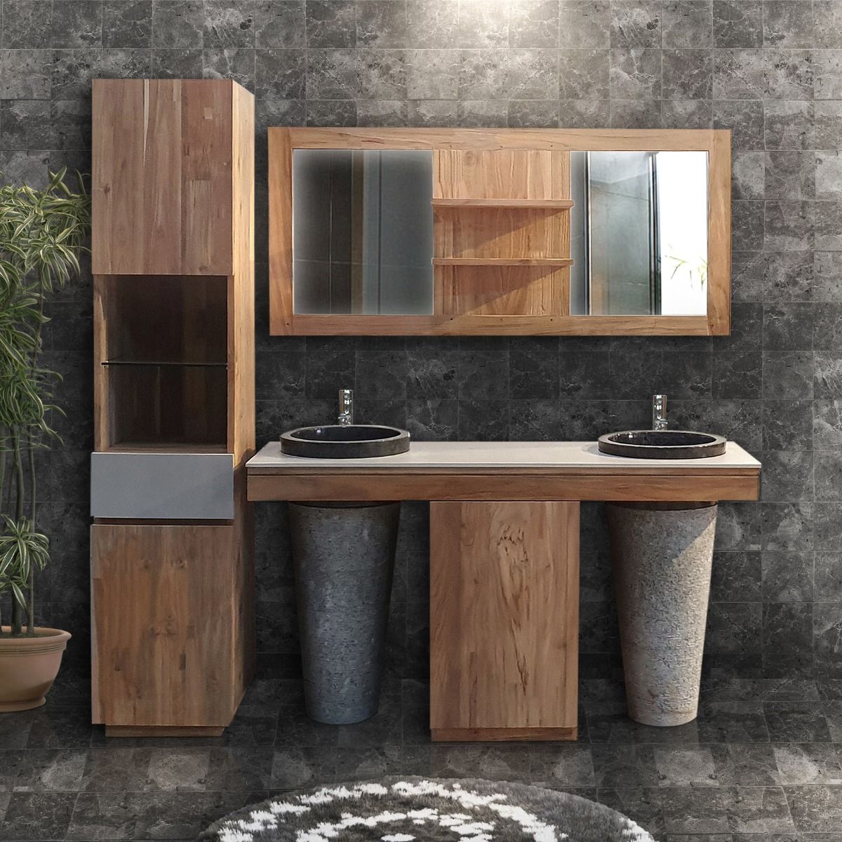 Badezimmer Set Smooth