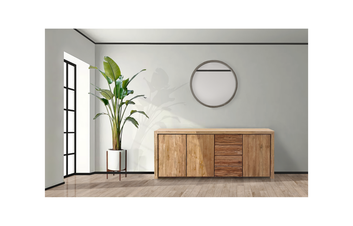 Kommode louis / Recycling Teak