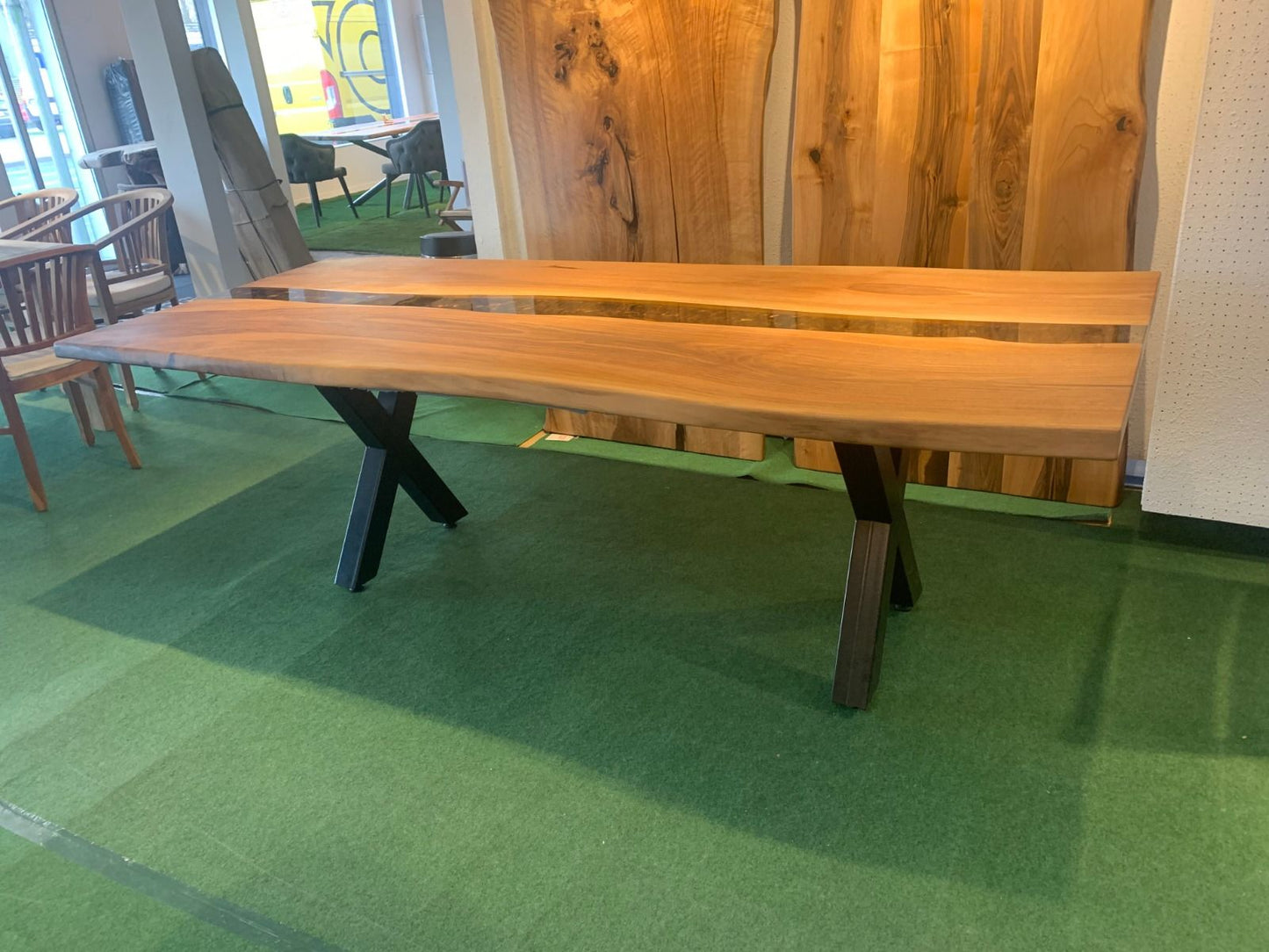 Epoksi Nusstischplatte 250x100 cm
