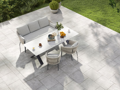 Luvia Essgruppe / dickes rope farbe: SAND