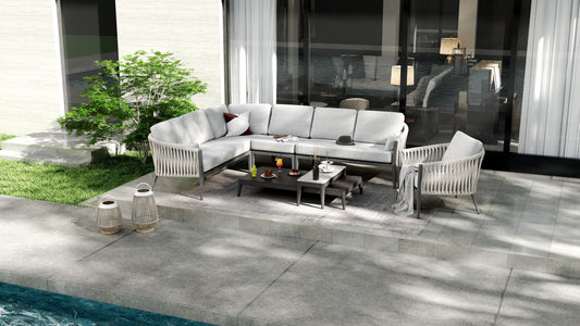 Luvia Lounge dickes Rope Sand