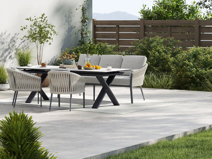 Luvia Essgruppe / dickes rope farbe: SAND
