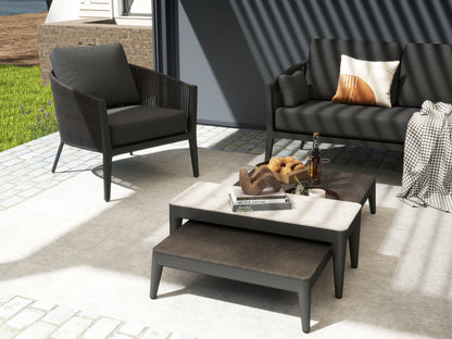 Luvia Lounge normal Rope Anthrazit