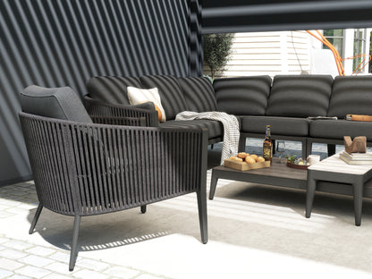 Luvia Lounge normal Rope Anthrazit