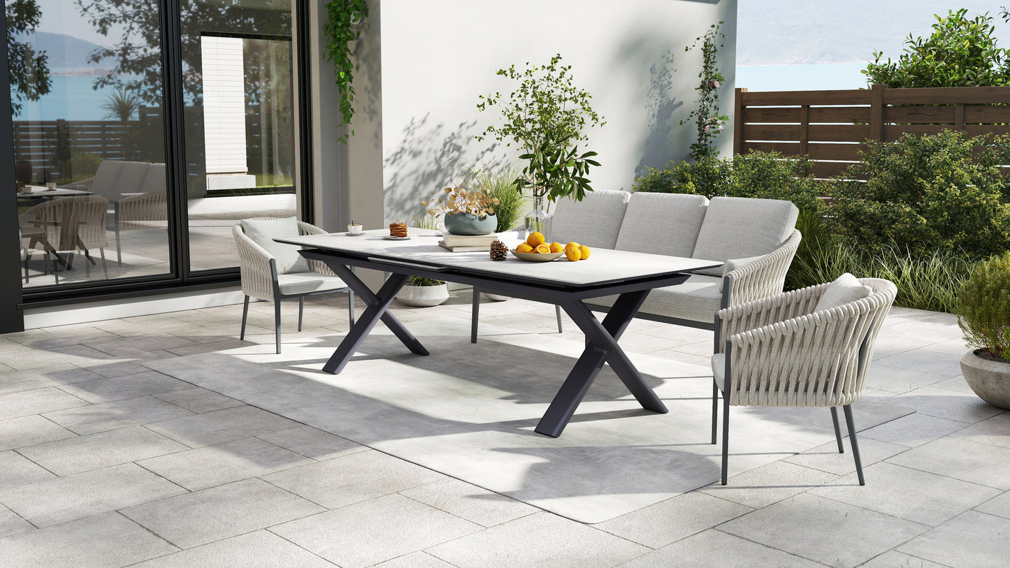 Luvia Essgruppe / dickes rope farbe: SAND