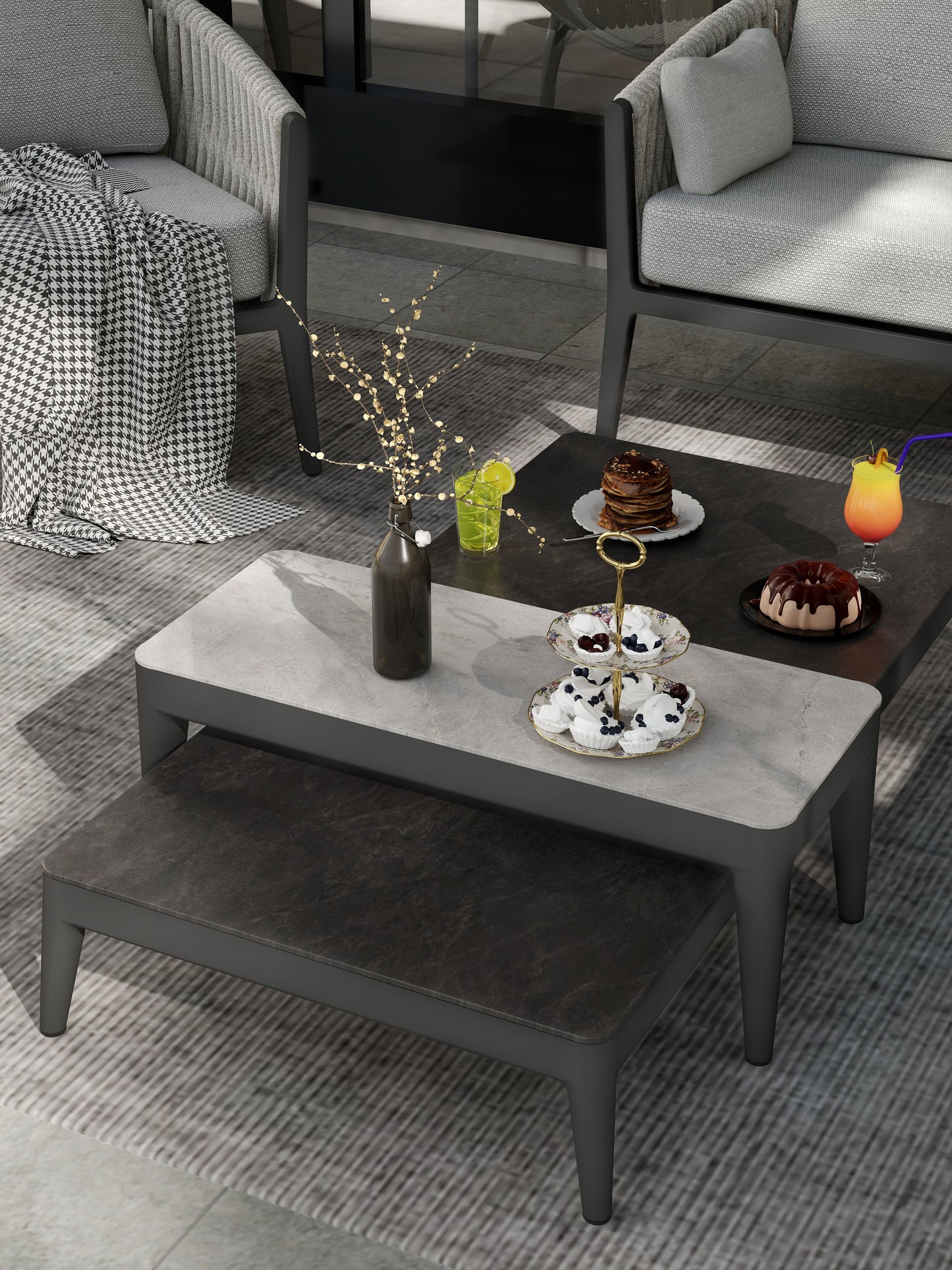 Luvia Lounge dickes Rope Sand
