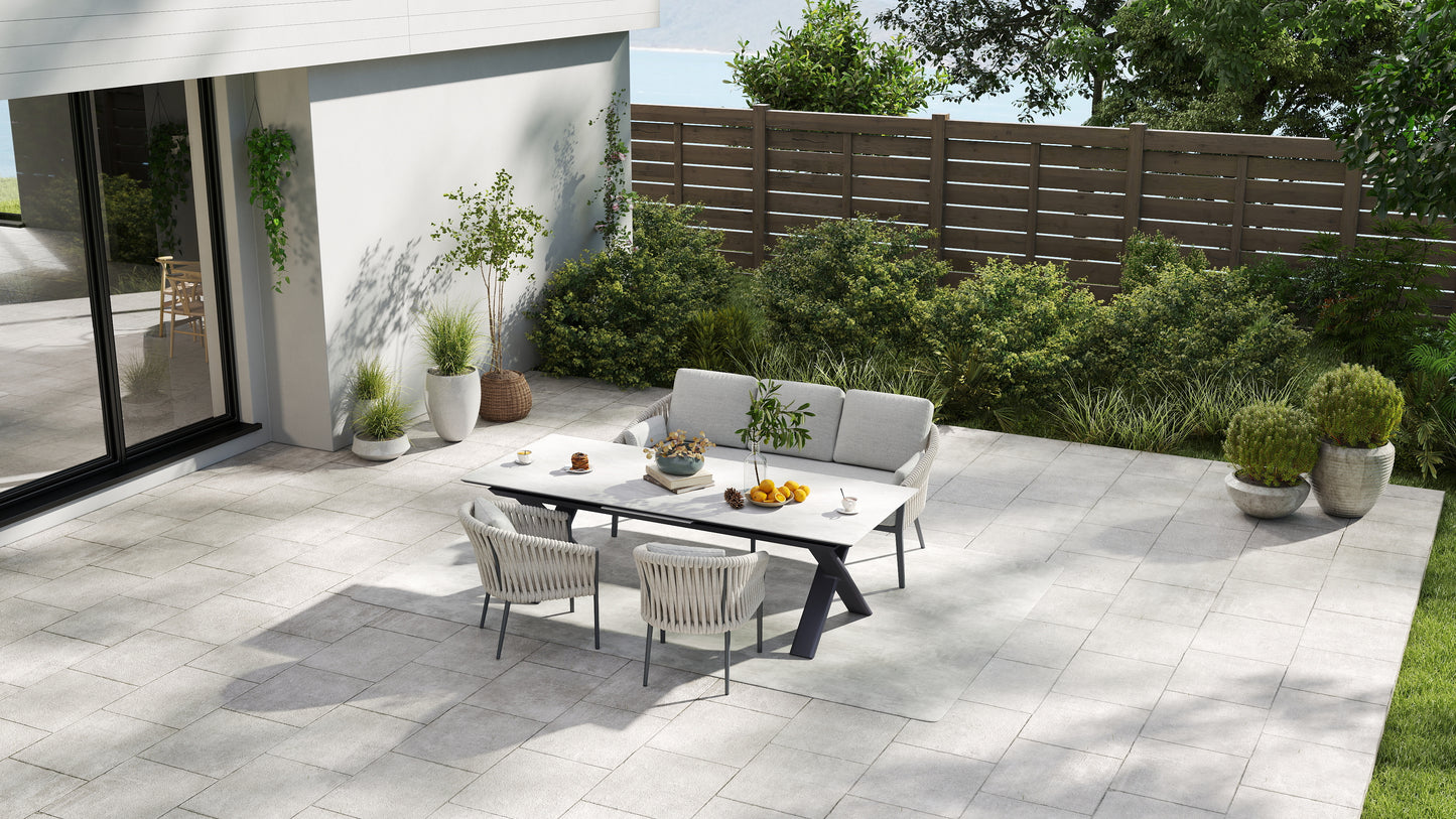 Luvia Essgruppe / dickes rope farbe: SAND