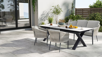 Luvia Essgruppe / dickes rope farbe: SAND