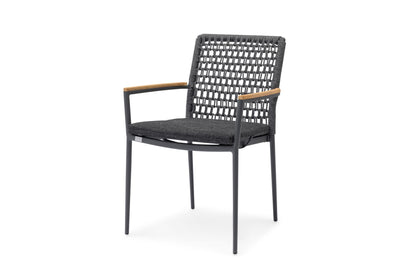 Ema Stapelsessel Anthrazit