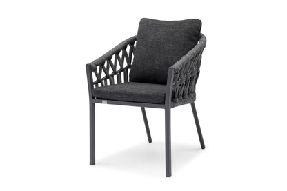 Celira Stapelstuhl dickes rope Anthrazit