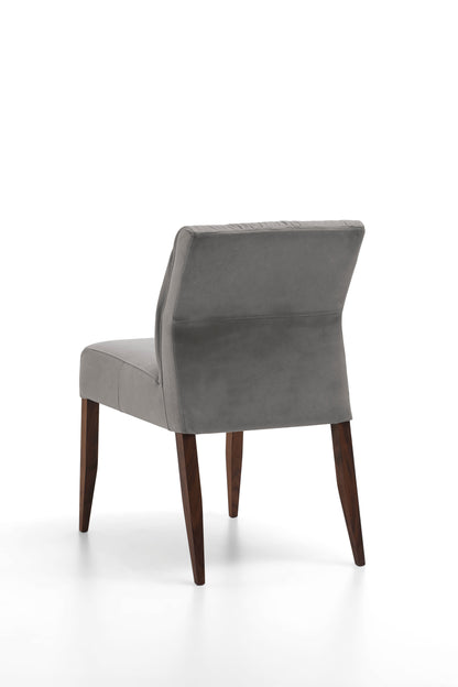 Side Stuhl Keder Optik / Gestell Kufe oder Holz