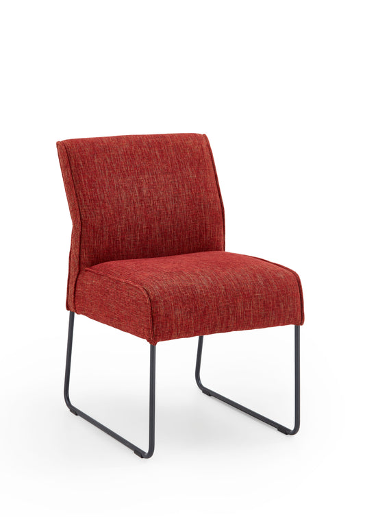Side Stuhl Keder Optik / Gestell Kufe oder Holz