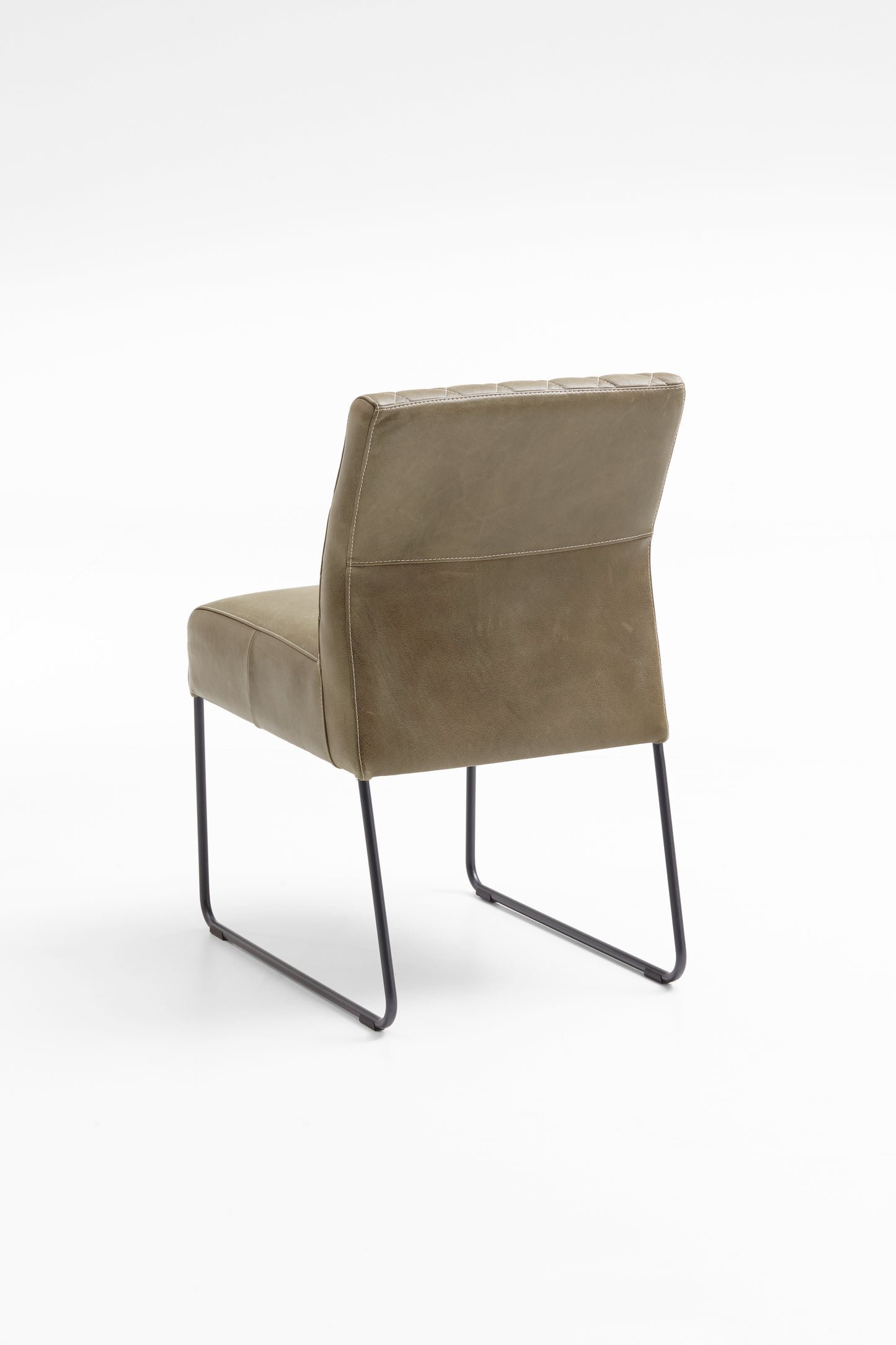 Side Stuhl Rauten Optik / Gestell Kufe oder Holz