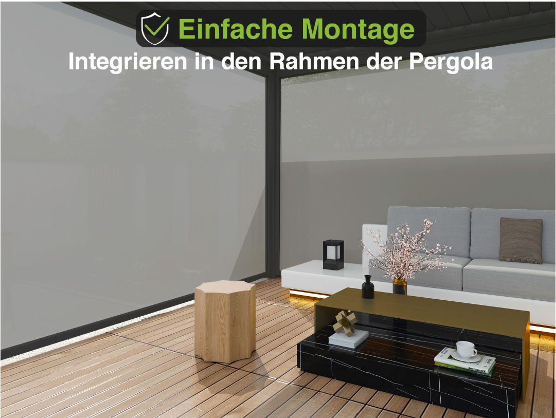 Seitenrollo für Elegance & Elegance Plus & Duo frame - Anthrazit