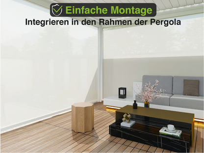 Seitenrollo für Elegance & Elegance Plus & Duo frame - weiß