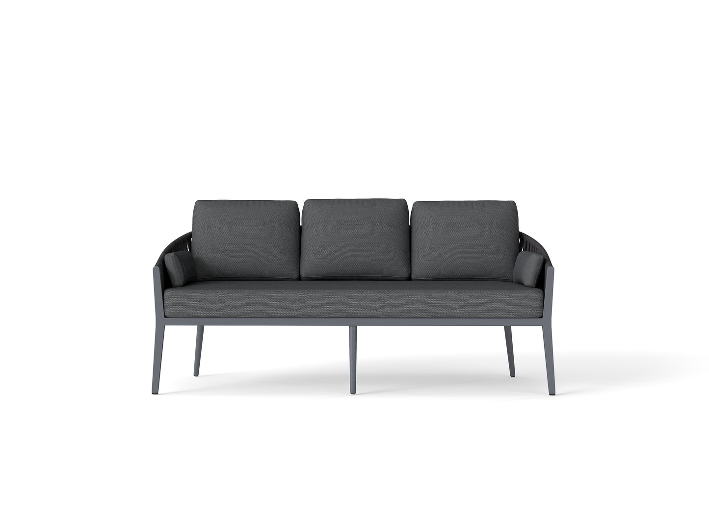 Luvia Bank dickes Rope XL Anthrazit