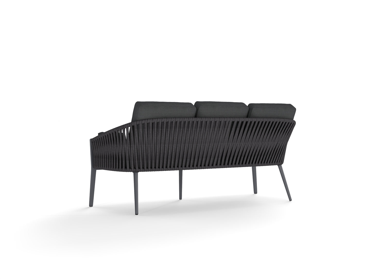 Luvia Bank dickes Rope XL Anthrazit