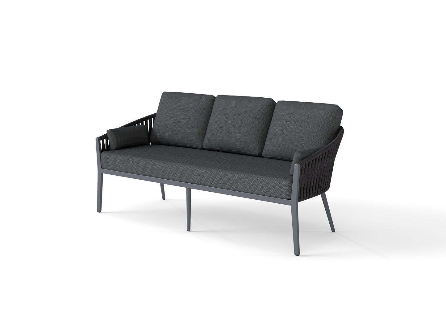 Luvia Bank dickes Rope XL Anthrazit