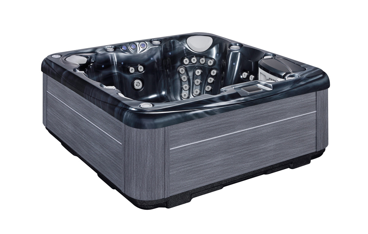 Whirlpool Harmony mit dunkler Acrylwanne und Verkleidung Dark Grey